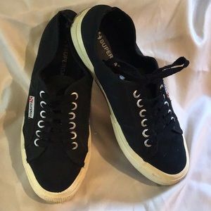 Black Women’s Superga Cotu Sneaker